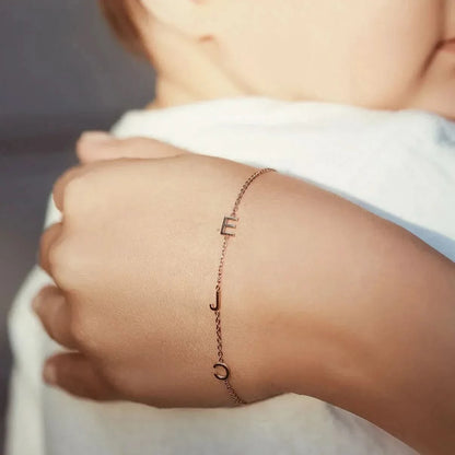 Bracelet Lettre Personnalisé - PJULAN