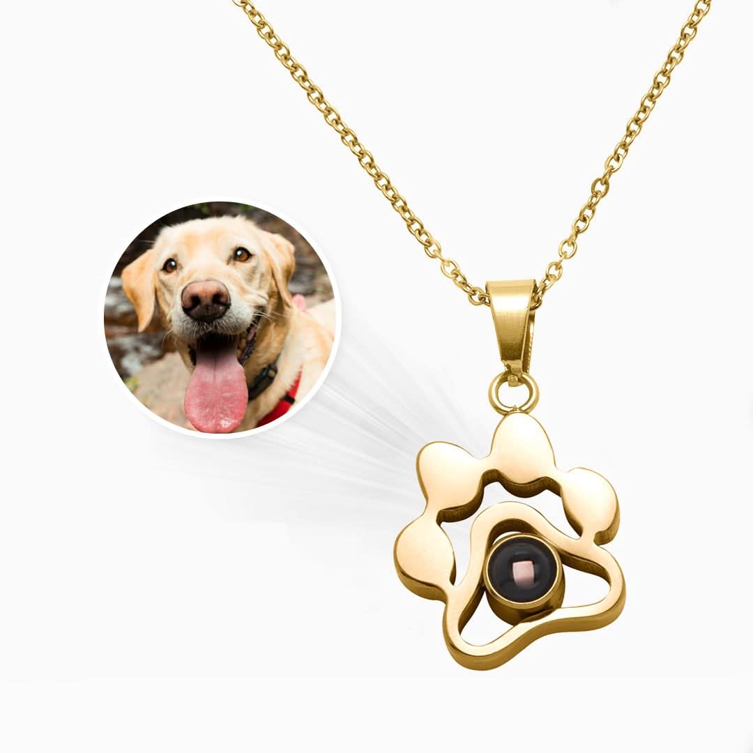Collier photo personnalisé pour animaux de compagnie