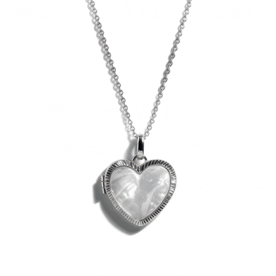 Collier Médaillon Personnalisé en Nacre