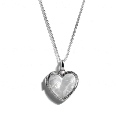 Collier Médaillon Personnalisé en Nacre