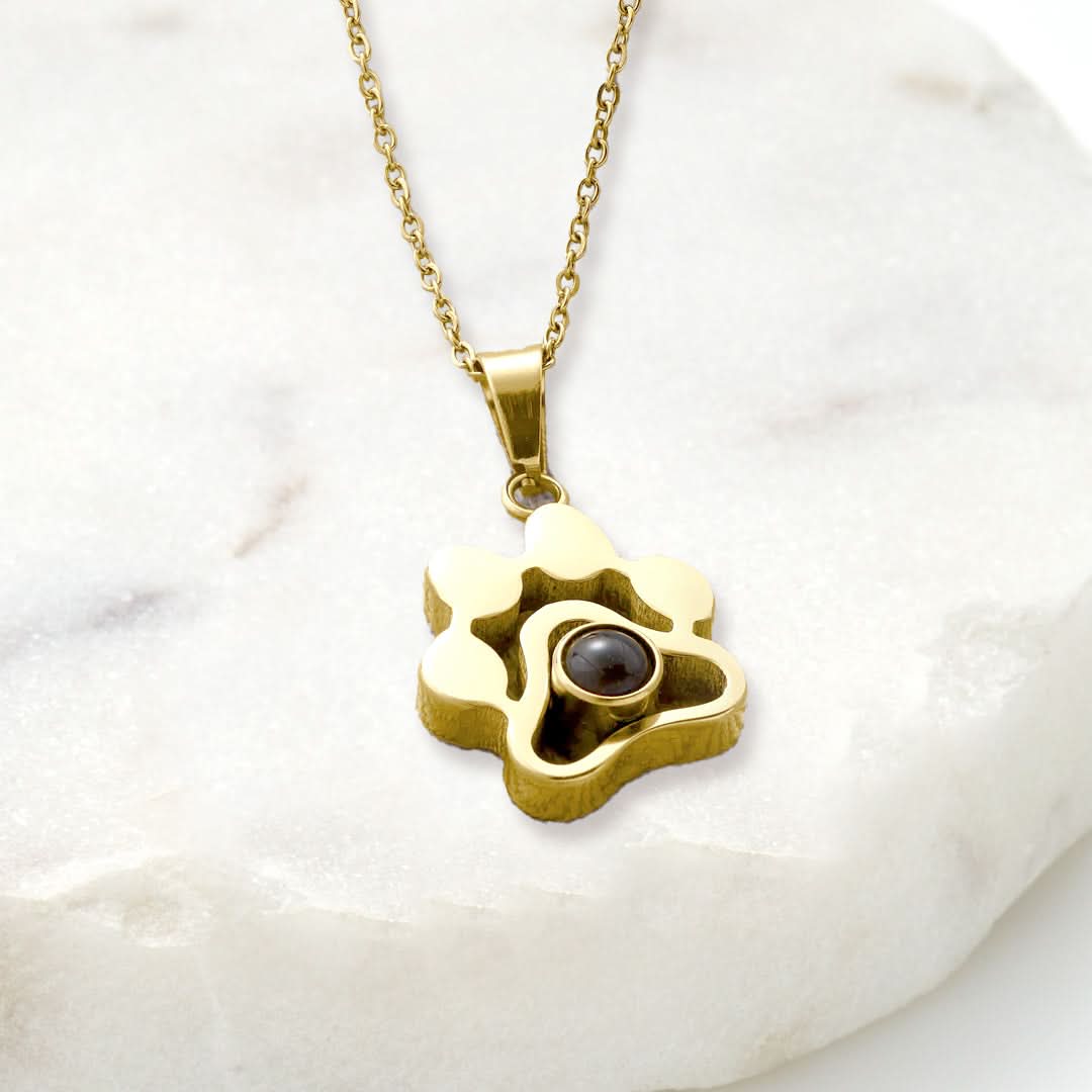 Collier photo personnalisé pour animaux de compagnie