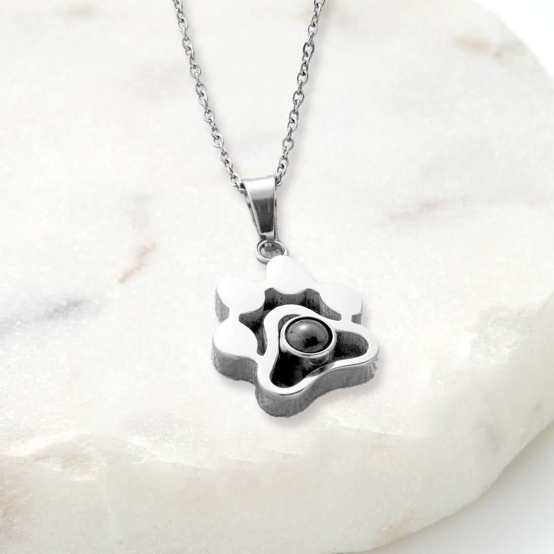 Collier photo personnalisé pour animaux de compagnie