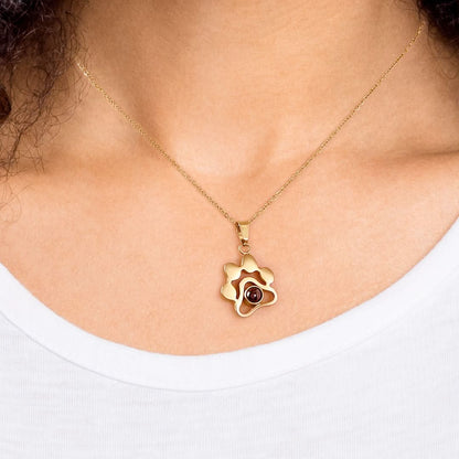Collier photo personnalisé pour animaux de compagnie