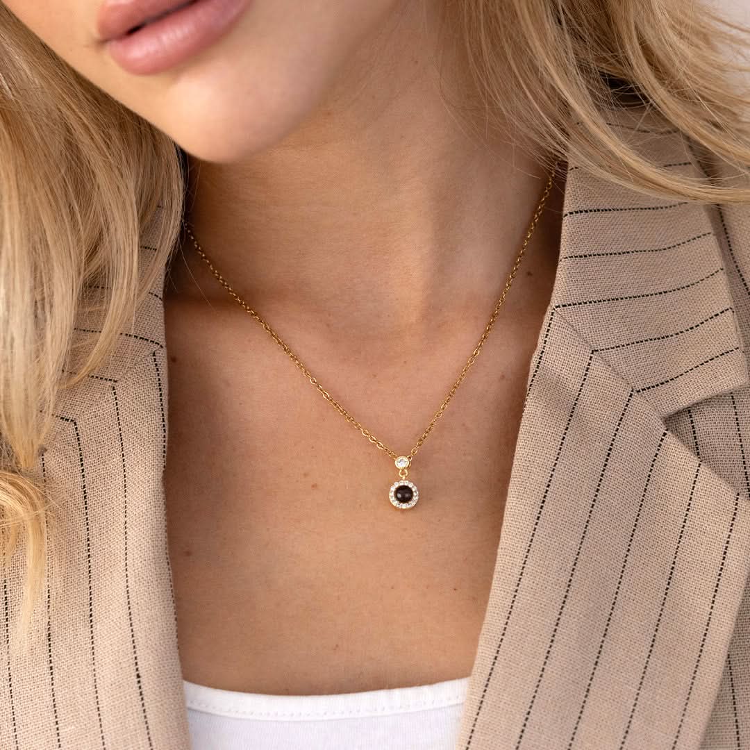 Collier photo Petit Halo