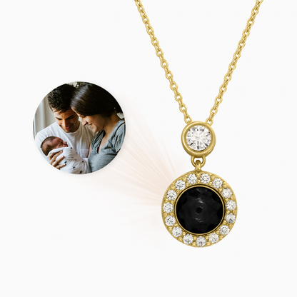 Collier photo Petit Halo