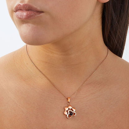 Collier photo personnalisé pour animaux de compagnie