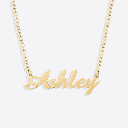 Collier Prénom Plume