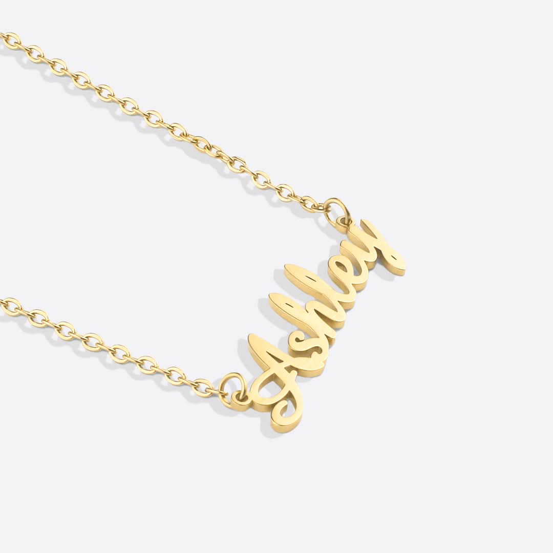 Collier Prénom Plume