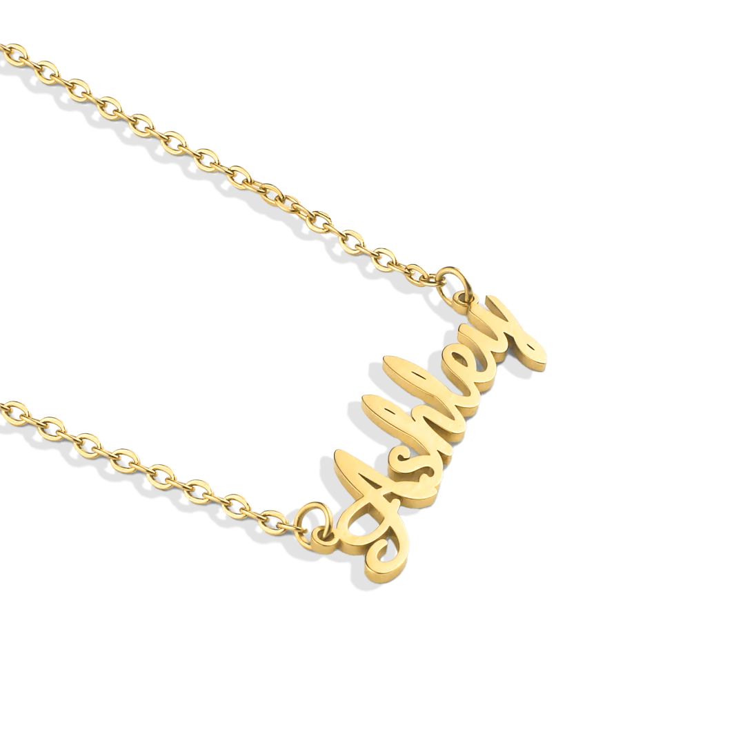 Collier Prénom Plume