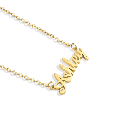 Collier Prénom Plume