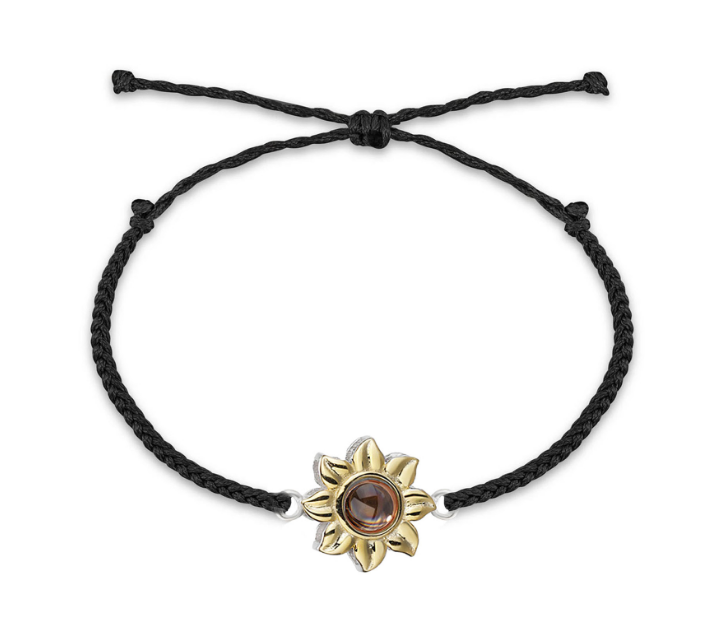 Bracelet photo tournesol