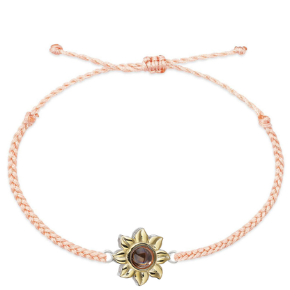 Bracelet photo tournesol