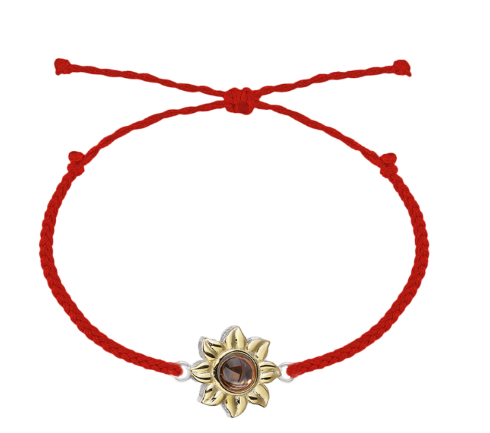 Bracelet photo tournesol