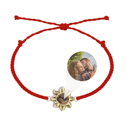 Bracelet photo tournesol