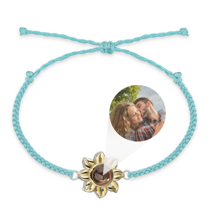 Bracelet photo tournesol
