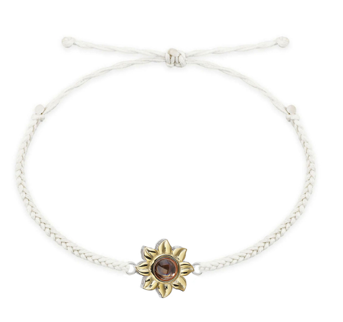 Bracelet photo tournesol