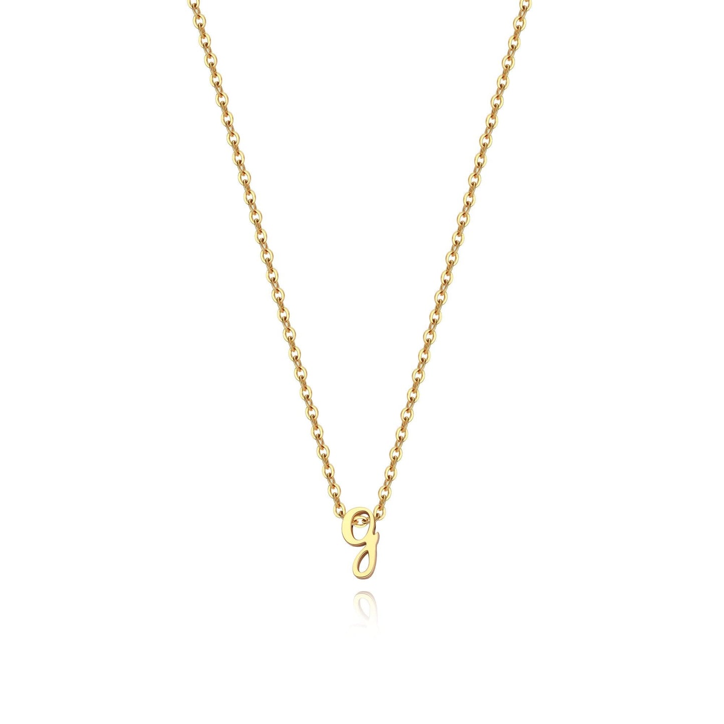 Collier avec initiale minuscule