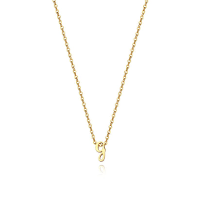 Collier avec initiale minuscule