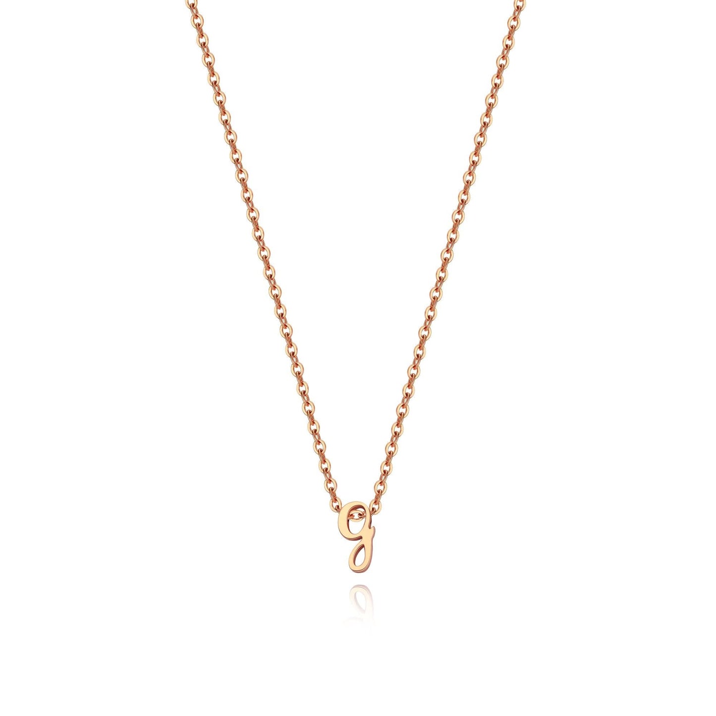 Collier avec initiale minuscule
