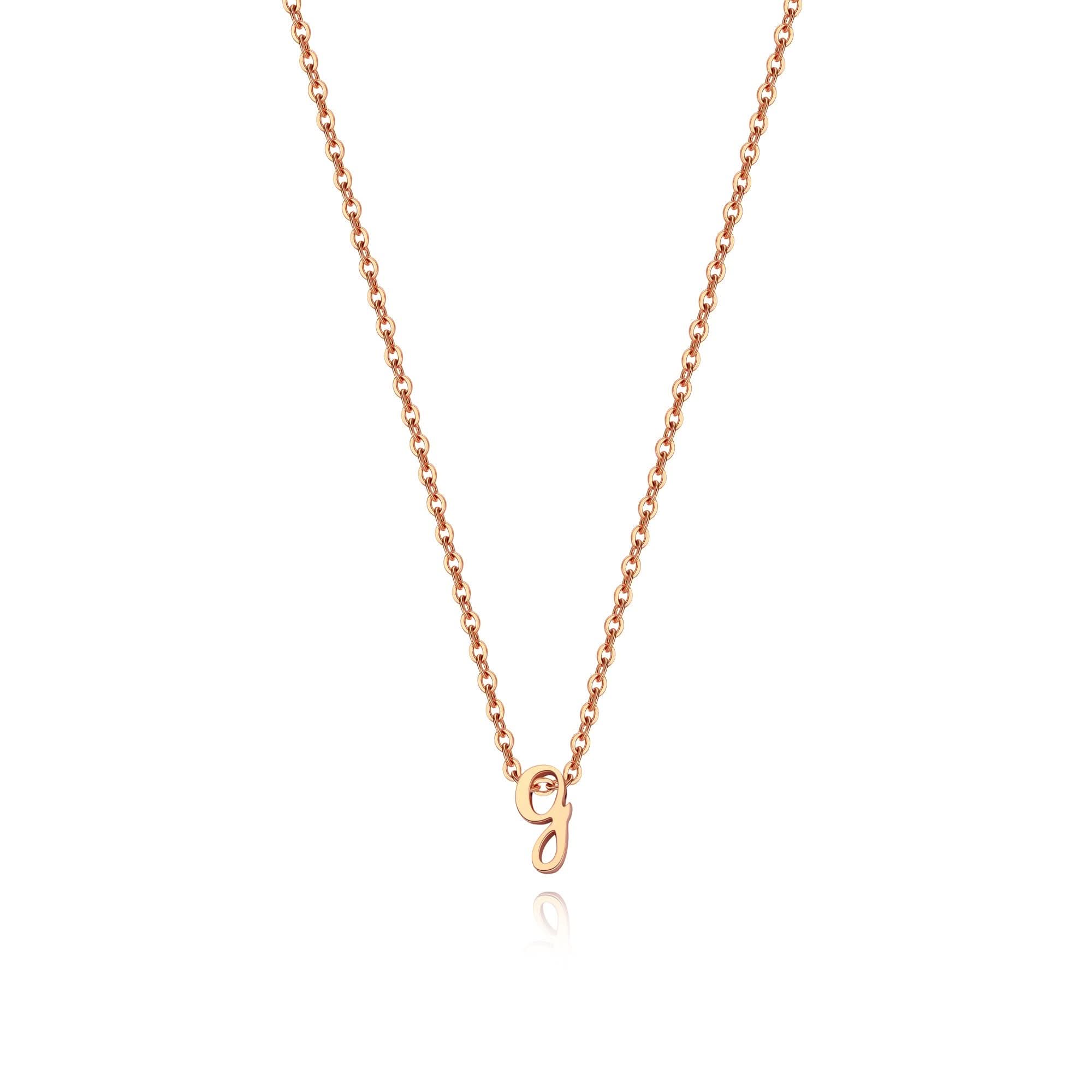 Collier avec initiale minuscule
