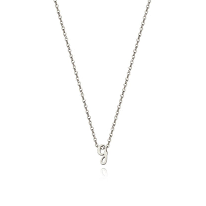 Collier avec initiale minuscule